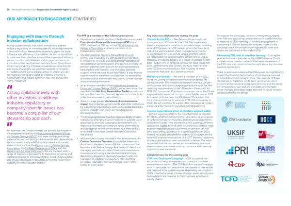 2021/22 | Responsible Investment Report - Page 27