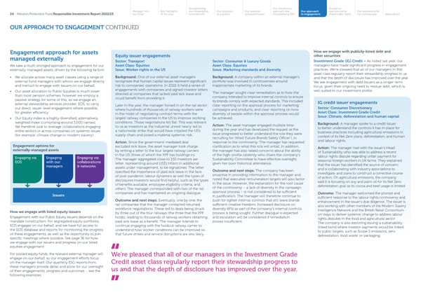 2022/23 | Responsible Investment Report - Page 25